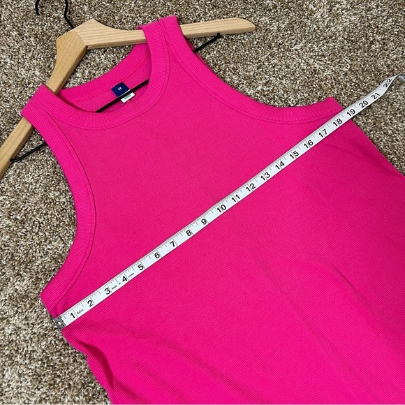 Fitted Sleeveless Rib-Knit Mini Dress size 2X - Picture 6 of 11